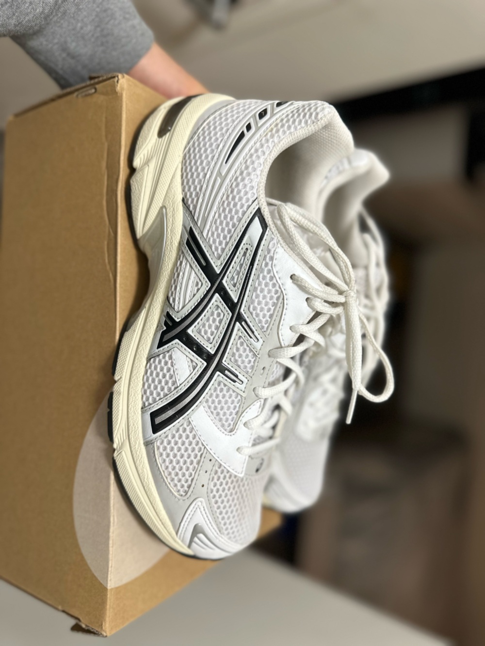 Asics GEL-1130 White/Cloud Grey Box Label - Men's 9.5